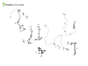 MERCEDES-BENZ 0035466243 — MERCEDES BENZ GENUINE LINE BRACKET A0035466243