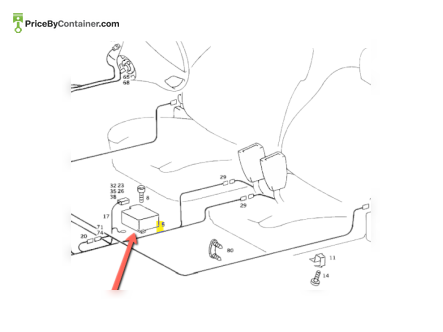 MERCEDES-BENZ 0038207310 — MERCEDES BENZ MOTOR A0008206826 GENUINE ELECTIRIC PARTS 0038207310