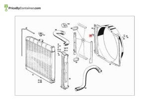 MERCEDES-BENZ 0039880678 — MERCEDES BENZ GENUINE CLIP A0039880678