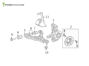 MERCEDES-BENZ 0039909151 — MERCEDES BENZ GENUINE HEX. NUT W. CLAMPING PART A0039909151