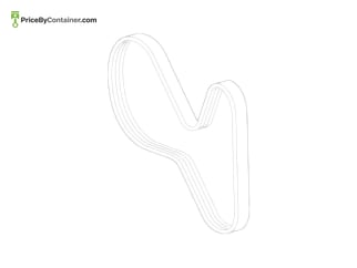 MERCEDES-BENZ 0039934296 — Mercedes-Benz Genuine AC V BELT 4PK917 0039934296