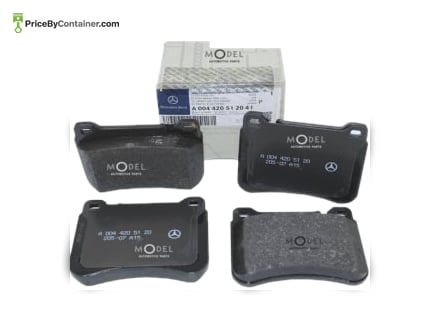 MERCEDES-BENZ 0044205120 — BRAKE PAD FRONT 0044205120 (SET) GENUINE MERCEDES PARTS The Genuine Mercedes Brake Pad Front Set, part number…