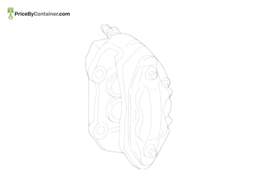 MERCEDES-BENZ 0044207083 — Mercedes-Benz Genuine BRAKE CALIPER 0044207083