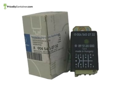 MERCEDES-BENZ 0045450732 — Mercedes-Benz Genuine Control Unit Belt Warning 0045450732 The Genuine Mercedes-Benz Control Unit Belt Warning…