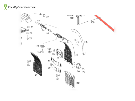 MERCEDES-BENZ 0049947345 — MERCEDES BENZ SECURING GENUINE BODY PARTS 0049947345