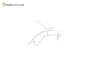 MERCEDES-BENZ 0059908112 — MERCEDES BENZ GENUINE FILLISTER HEAD SCREW A0059908112