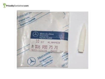 MERCEDES-BENZ 0069887578 — Description Mercedes-Benz Genuine Original New Molding Clip 0069887578 (003)