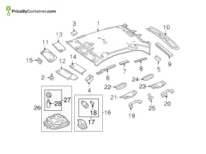 MERCEDES-BENZ 0089887378 — MERCEDES BENZ GENUINE CLAMP A0089887378
