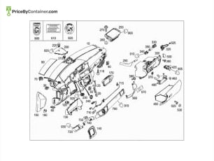 MERCEDES-BENZ 0119904804 — MERCEDES BENZ GENUINE FILLISTER HEAD SCREW A0119904804