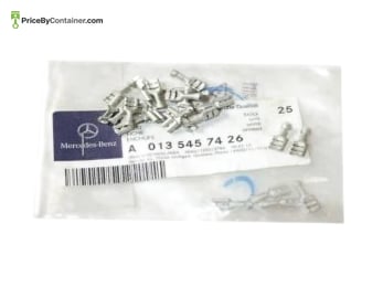 MERCEDES-BENZ 0135457426 — DESCRIPTION Mercedes-Benz Genuine Flat Plug Contact Spring 24Pcs 0135457426