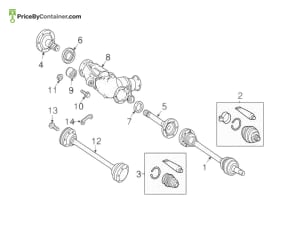 MERCEDES-BENZ 014997144664 — MERCEDES BENZ GENUINE SEALING RING A014997144664