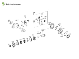 MERCEDES-BENZ 0159812605 — Mercedes-Benz Genuine TAPERED ROLLER BEARING 0159812605