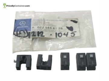 MERCEDES-BENZ 0225454128 — Description Mercedes-Benz Genuine Original New Bushing Receptacle Housing End Switch 0225454128 (004)