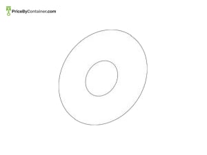 MERCEDES-BENZ 023997624564 — Mercedes-Benz Genuine PROFILE SEALING RING 023997624564