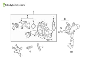 MERCEDES-BENZ 0249975445 — Mercedes-Benz Genuine O-RING 0249975445