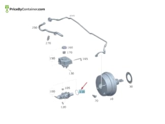 MERCEDES-BENZ 0259973345 — Mercedes-Benz Genuine GASKET 0259973345