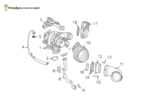 MERCEDES-BENZ 0299972445 — MERCEDES BENZ GENUINE O-RING A0299972445