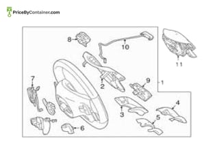 MERCEDES-BENZ 09946430132A17 — MERCEDES BENZ GENUINE COVER STEERING WHEEL A09946430132A17