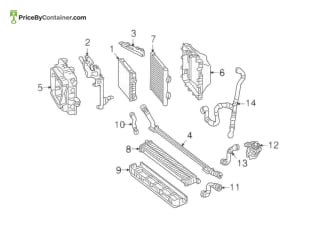 MERCEDES-BENZ 0995005800 — Mercedes-Benz Genuine RADIATOR 0995005800