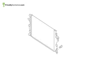 MERCEDES-BENZ 0995005801 — Mercedes-Benz Genuine COOLANT RADIATOR 0995005801