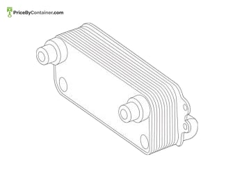 MERCEDES-BENZ 0995006000 — Mercedes-Benz Genuine GEAR OIL COOLER 0995006000