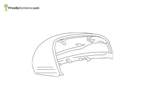 MERCEDES-BENZ 09981101007992 — Mercedes-Benz Genuine MIRROR SHELL 09981101007992