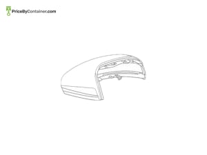 MERCEDES-BENZ 09981102007787 — MERCEDES BENZ GENUINE MIRROR SHELL A09981102007787