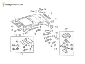 MERCEDES-BENZ 09981104079051 — Mercedes-Benz Genuine COVER SWIVEL BEARING 09981104079051