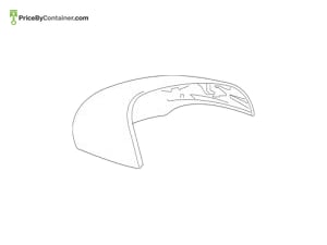 MERCEDES-BENZ 09981175007787 — Mercedes-Benz Genuine MIRROR SHELL 09981175007787