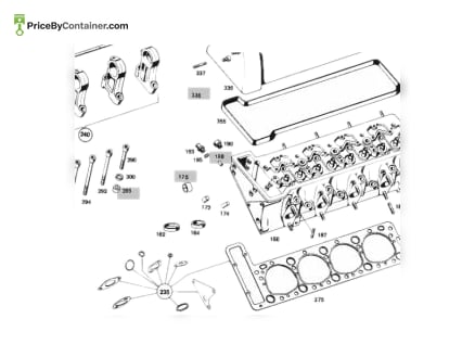 MERCEDES-BENZ 1000101021 — MERCEDES BENZ GENUINE SEAL SET 1000101021