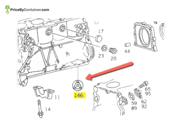 MERCEDES-BENZ 1020103005 — MERCEDES BENZ HEAD GASKET KIT BOTTOM GENUINE ENGINE PARTS 1020103005