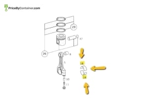 MERCEDES-BENZ 1020384710 — Mercedes-Benz Genuine Original New Connecting Rod Bearing Pack of 12 Piece 1020384710 / 1110381210 Functionality: The…