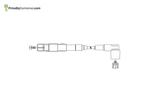 MERCEDES-BENZ 1021505318 — Mercedes-Benz Genuine IGNITION CABLE 1021505318