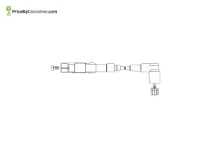 MERCEDES-BENZ 1021505618 — Mercedes-Benz Genuine IGNITION CABLE 1021505618