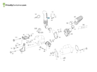 MERCEDES-BENZ 1021540286 — MERCEDES BENZ GENUINE HOSE A1021540286