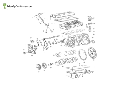 MERCEDES-BENZ 102181062081 — MERCEDES BENZ GENUINE CAP A102181062081