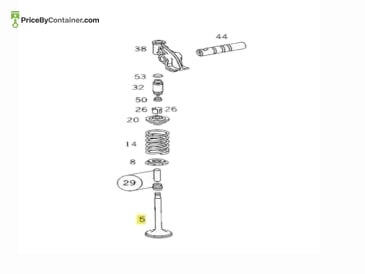 MERCEDES-BENZ 1030532101 — Mercedes-Benz Genuine Intake Valve 1030532101 High-quality replacement item 1030532101, Mercedes-Benz Genuine Intake…