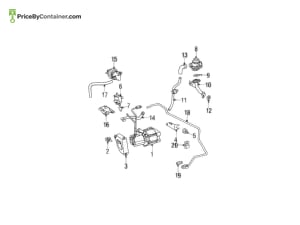 MERCEDES-BENZ 1041411380 — MERCEDES BENZ GENUINE GASKET A1041411380