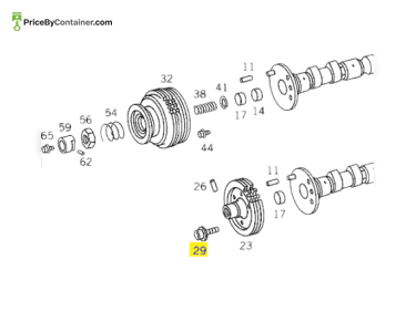 MERCEDES-BENZ 1049900022 — MERCEDES BENZ GENUINE NEW SCREW 1049900022