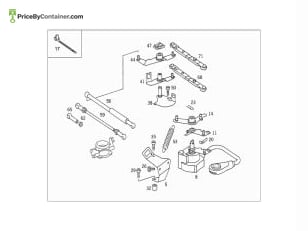 MERCEDES-BENZ 1049930310 — MERCEDES BENZ GENUINE SPRING A1049930310