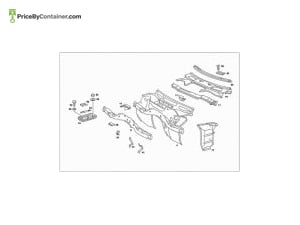 MERCEDES-BENZ 1076201916 — MERCEDES BENZ GENUINE REINFORCEMENT A1076201916
