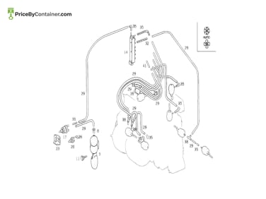 MERCEDES-BENZ 1078050198 — MERCEDES BENZ GENUINE SEAL A1078050198