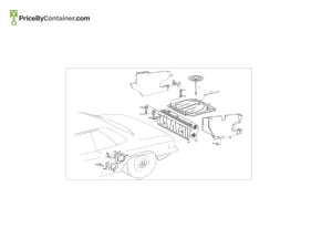 MERCEDES-BENZ 1078170220 — MERCEDES BENZ GENUINE SYMBOL PLATE A1078170220