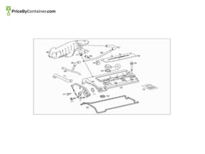 MERCEDES-BENZ 1110180730 — MERCEDES BENZ GENUINE HOSE A1110180730