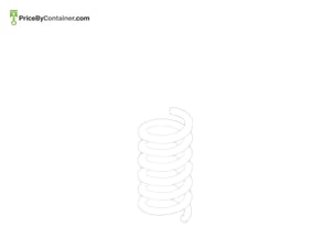 MERCEDES-BENZ 1119931410 — MERCEDES BENZ GENUINE SPRING A1119931410