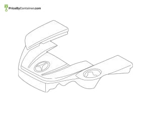 MERCEDES-BENZ 1130101767 — Mercedes-Benz Genuine COVER PLATE 1130101767