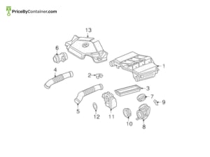 MERCEDES-BENZ 1130942982 — MERCEDES BENZ GENUINE HOSE A1130942982