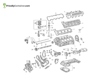 MERCEDES-BENZ 1131800001 — MERCEDES BENZ GENUINE OIL PUMP A1131800001