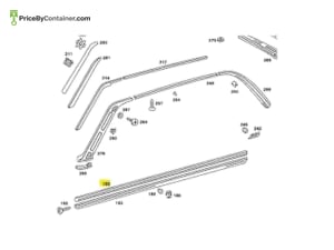 MERCEDES-BENZ 1166980121 — MERCEDES BENZ GENUINE INTERMEDIATE LAYER A1166980121