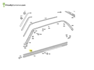 MERCEDES-BENZ 1166980221 — MERCEDES BENZ GENUINE INTERMEDIATE LAYER A1166980221
